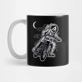 Astronaut Motorbike Algorand ALGO Coin To The Moon Crypto Token Cryptocurrency Wallet Birthday Gift For Men Women Mug